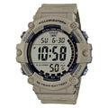 Casio Men's Illuminator Beige Grey Digital Watch - AE-1500WH-5AV